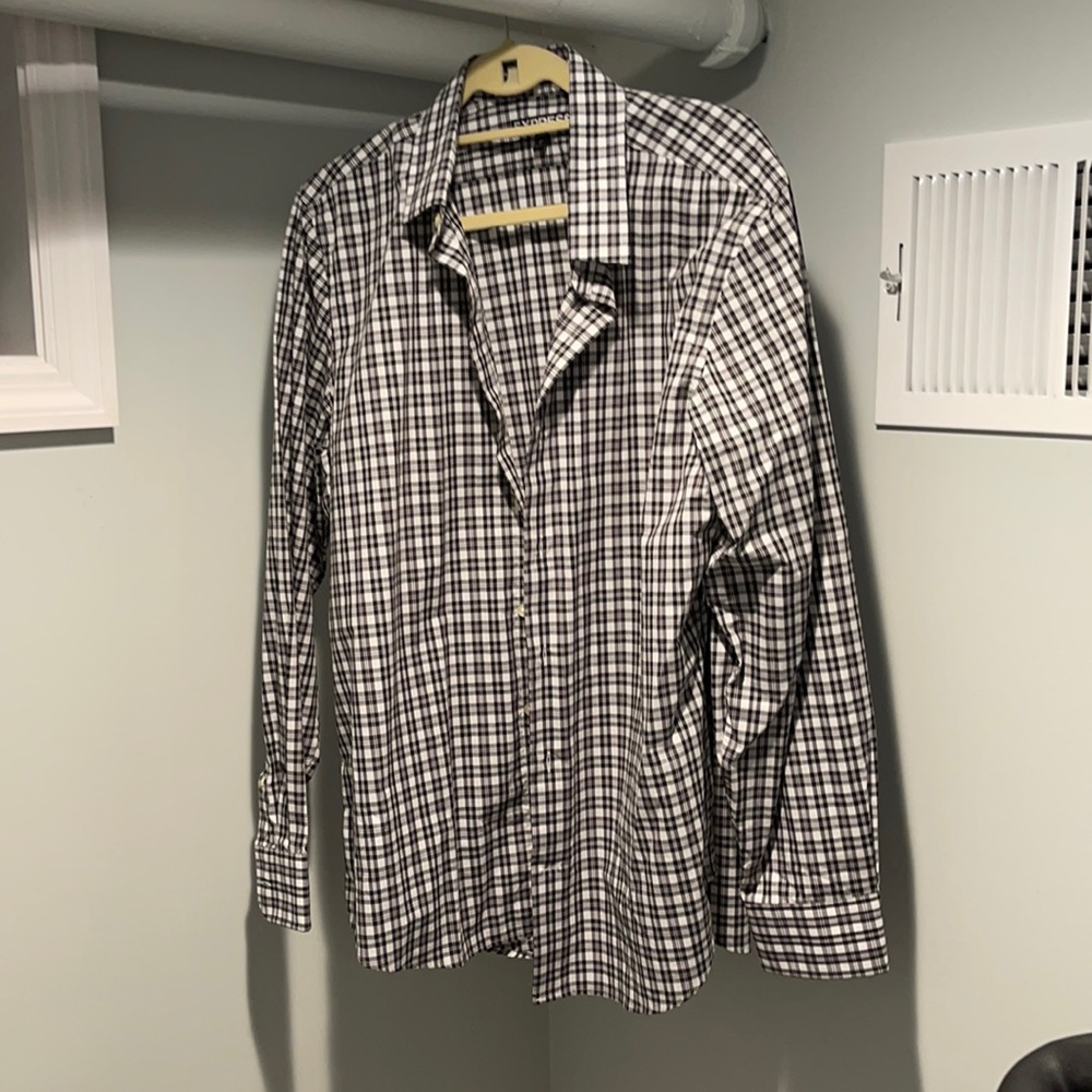 Express men’s button down in large.